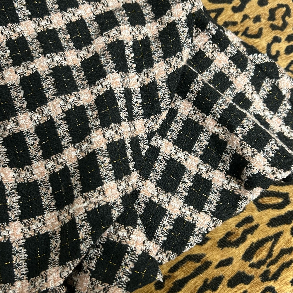 CeCe Plaid Ruffle Flounce Mini Skirt - Picture 2 of 8